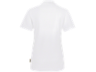 Damen-Poloshirt Perf. Gr. 5XL, weiss - 50% Baumwolle, 50% Polyester, 200 g/m²