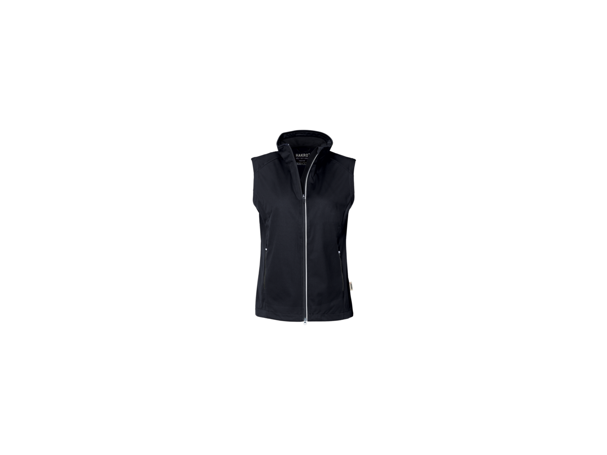 Damen-Light-Softsh.weste Sarina XS schw. - 100% Polyester