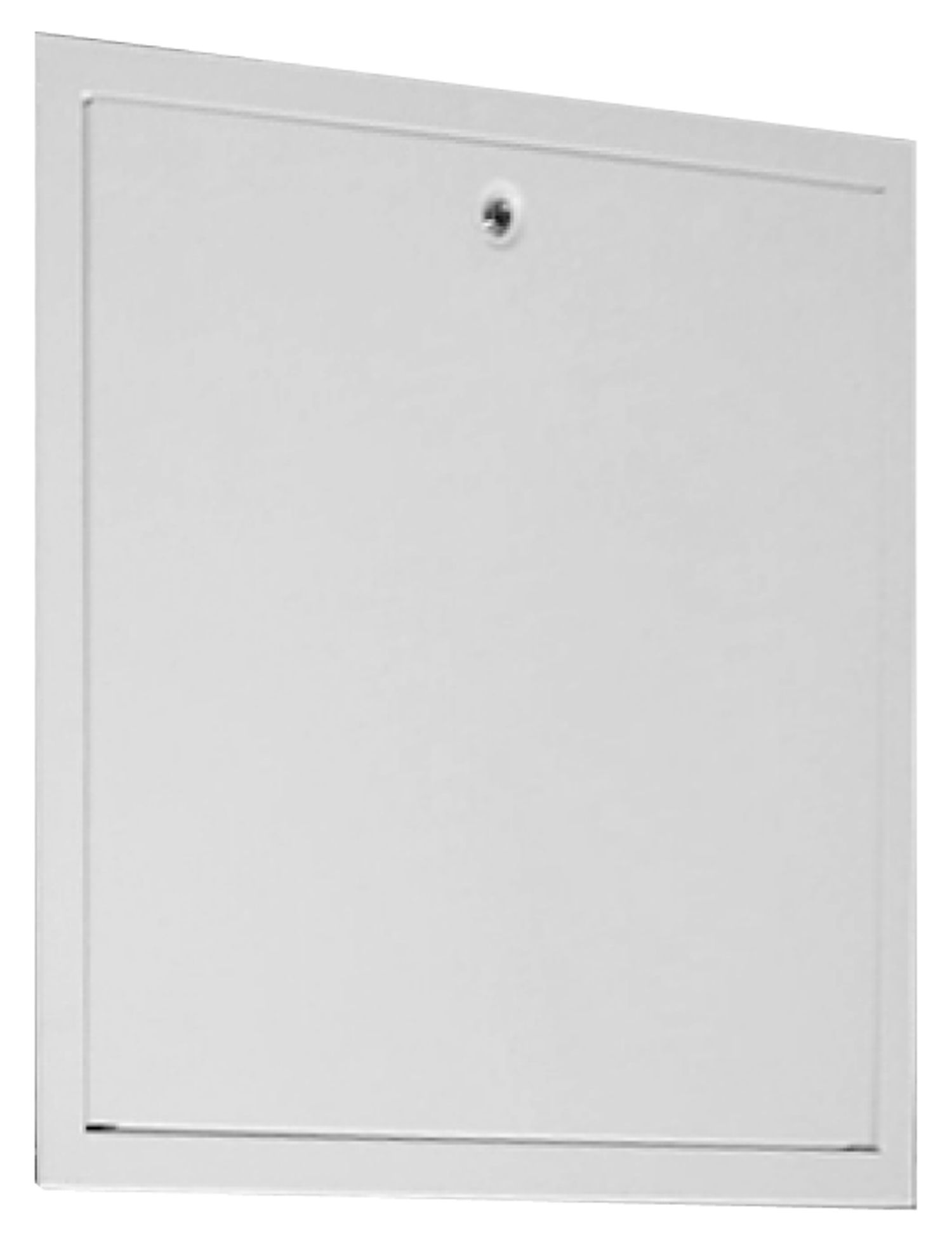 Optiflex Rahmen mit Türe weiss RAL 9010