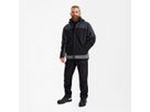 ENTIRE Winterjacke Gr. 6XL - Schwarz/Anthrazit Grau