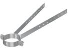 Spreizsupport Rohrschelle 300 mm - FLAMCO RSE-L