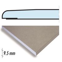 Knauf GKP Platten 9.5 mm - Gipsbauplatte, 125/250 cm