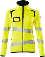 Fleecepullover mit Reissverschluss - 94% PES / 6% EL, 260 g/m²