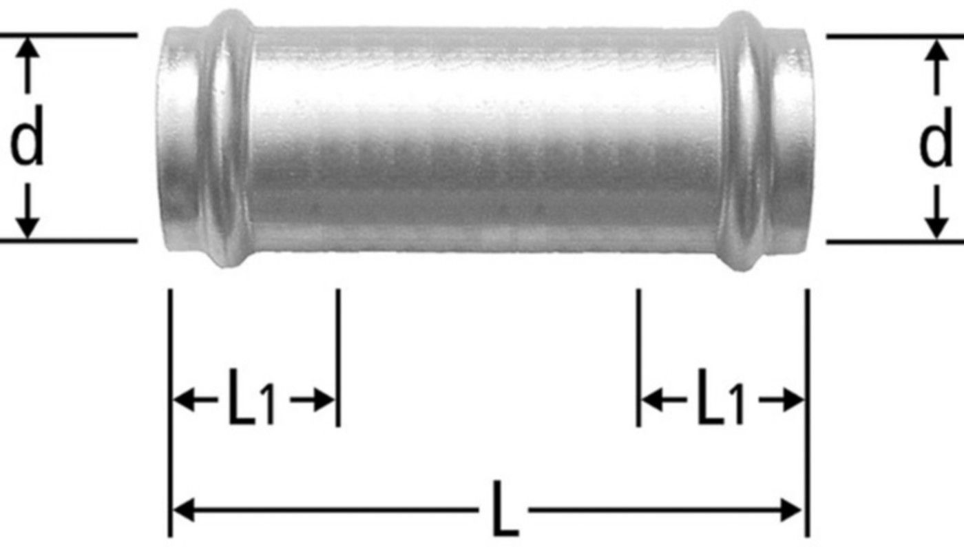 Optipress-Therm Schiebemuffe
