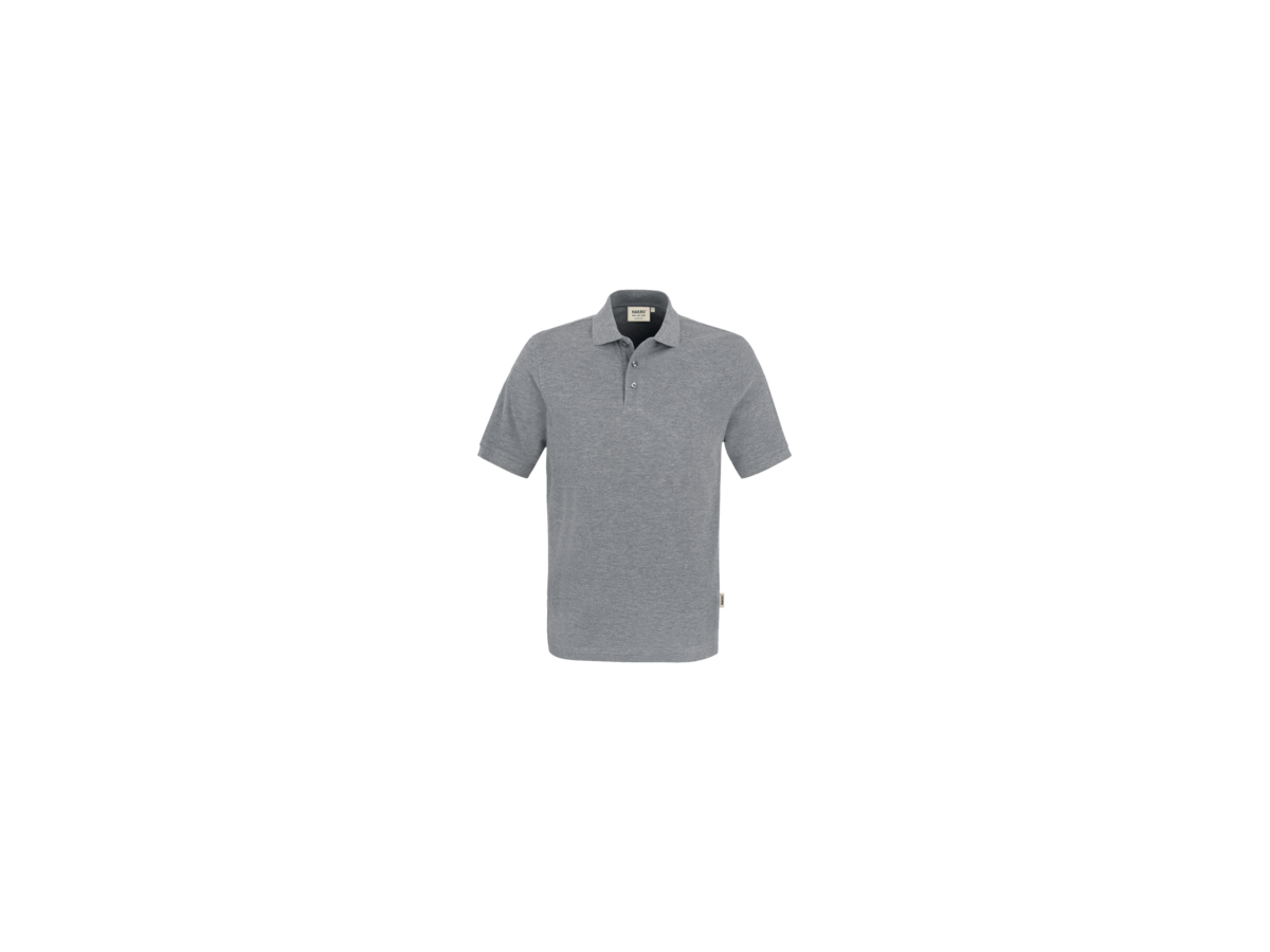 Poloshirt Classic Gr. XL, grau meliert - 85% Baumwolle, 15% Viscose, 200 g/m²