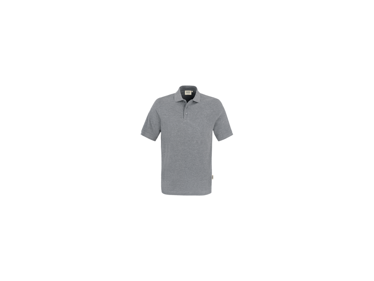 Poloshirt Classic Gr. S, grau meliert - 85% Baumwolle, 15% Viscose, 200 g/m²