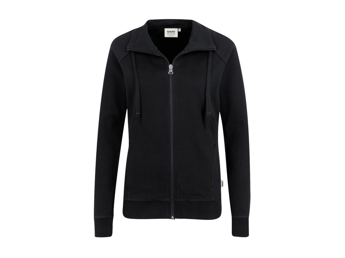 Women-Sweatjacke College weinrot - 100 % Baumwolle, 200 g /m²