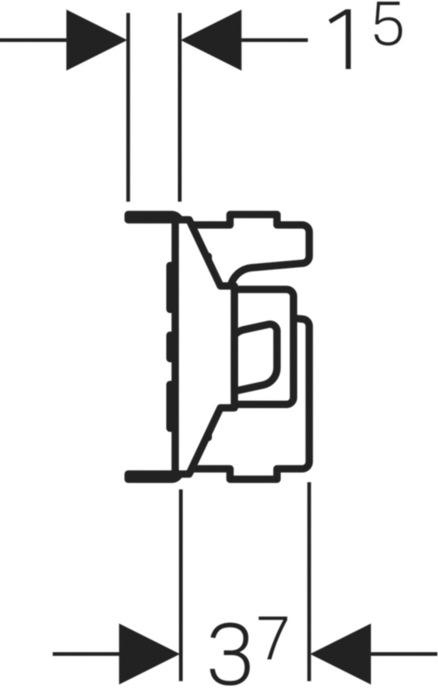 GIS Zubehörset für Urinal Lema