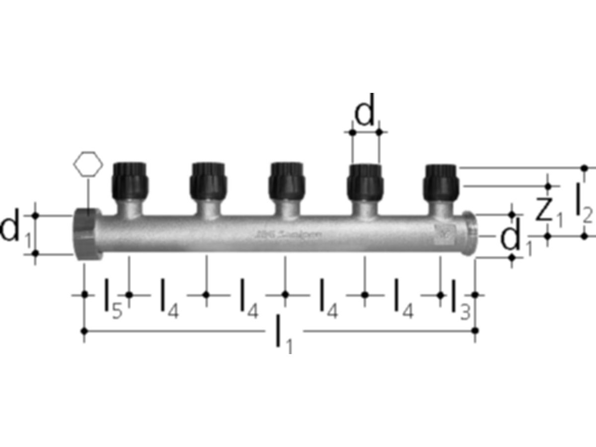 Sanipex MT-Verteiler