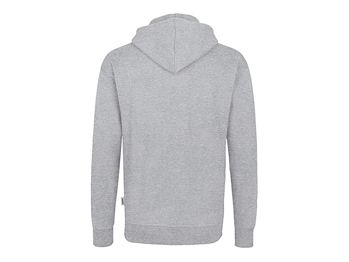 Kapuzen-Sweatshirt Premium, Gr. L - ash meliert