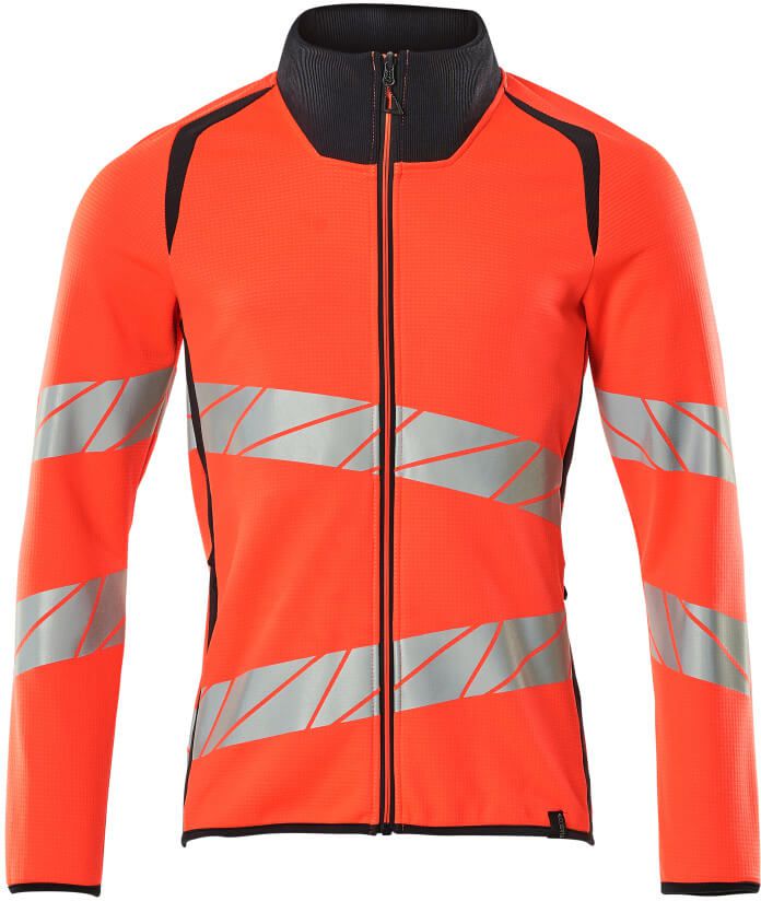 Sweatshirt mit Reissverschluss - 50% PES / 50% CO, 260 g/m2