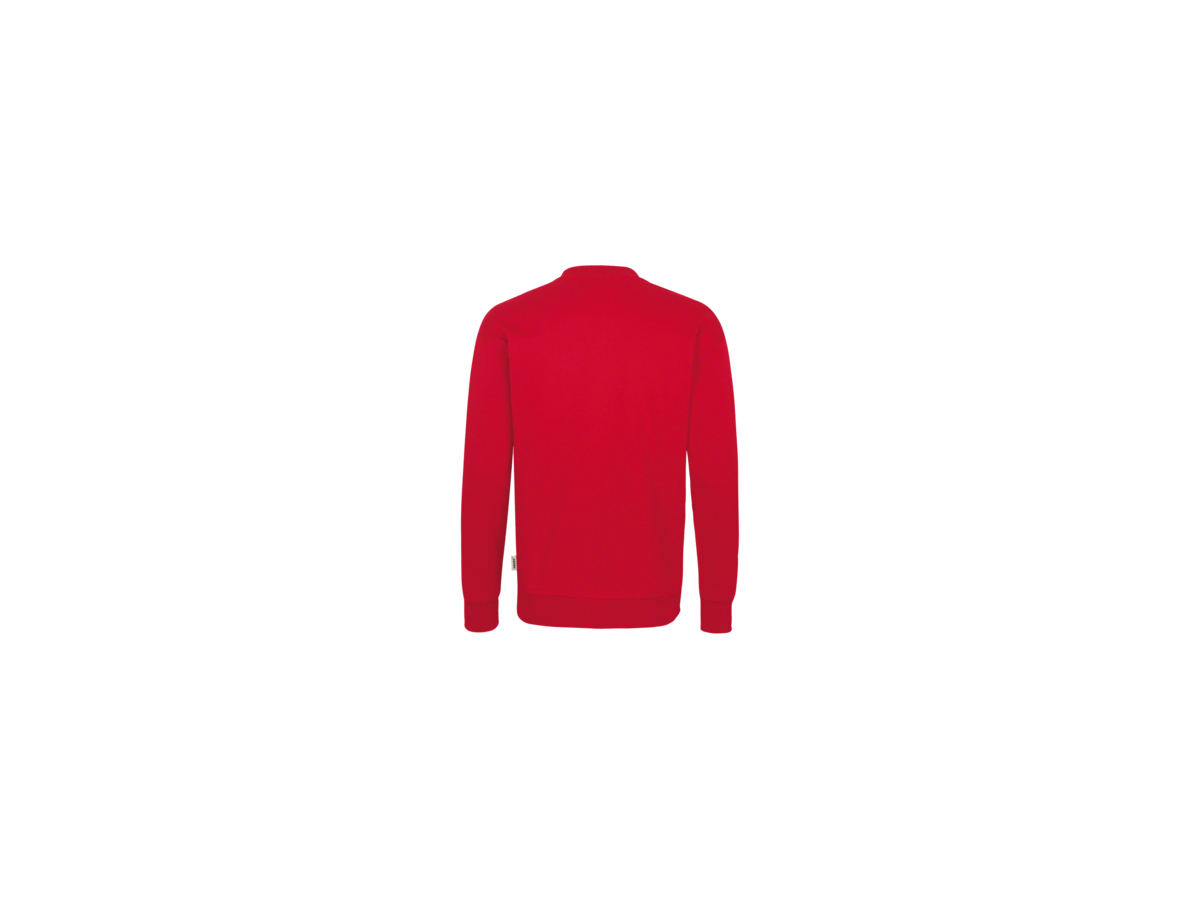 Sweatshirt Performance Gr. XS, rot - 50% Baumwolle, 50% Polyester, 300 g/m²