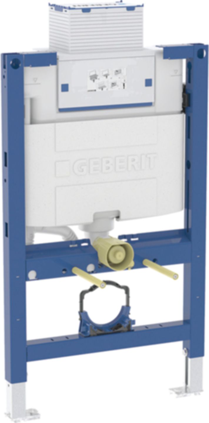 Geberit Duofix-Wand-WC-Element Omega - Typ 82, Betätigung von oben/vorne