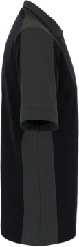 Poloshirt Contr. Perf. 2XL schwarz/anth. - 50% Baumwolle, 50% Polyester, 200 g/m²
