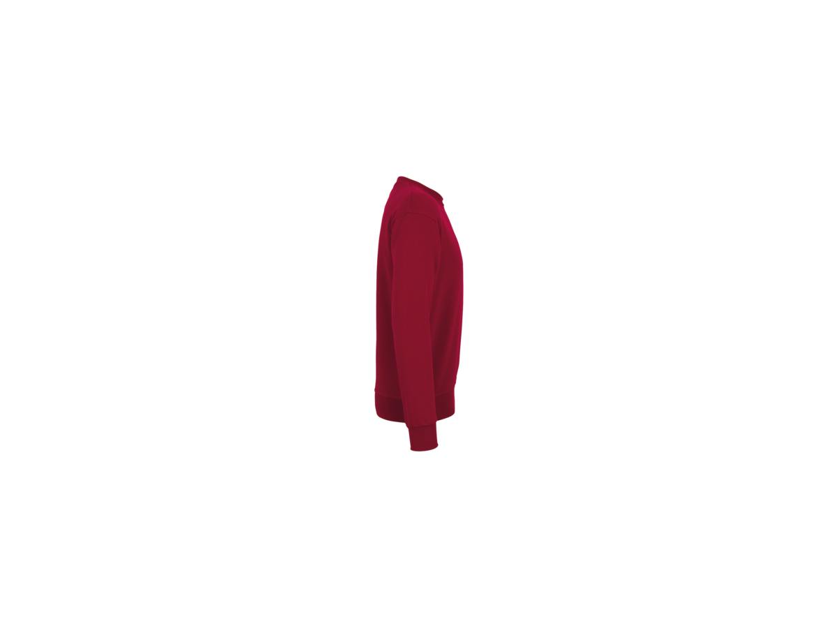 Sweatshirt Performance Gr. S, weinrot - 50% Baumwolle, 50% Polyester, 300 g/m²