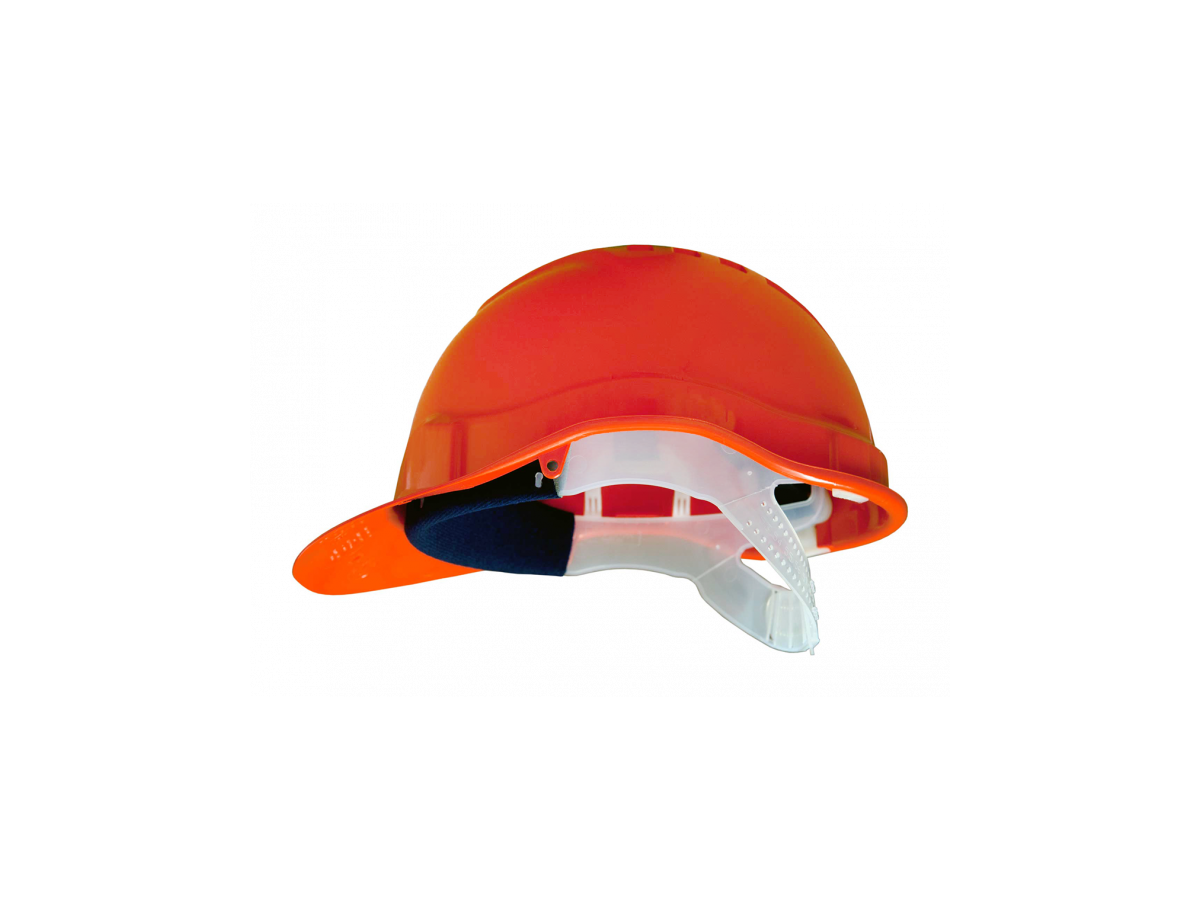 Schutzhelm Articap II orange - mit Textilbänderung