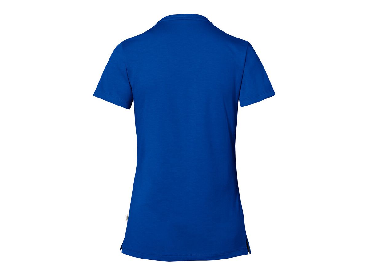 Cotton Tec Damen V-Shirt, Gr. XL - royalblau