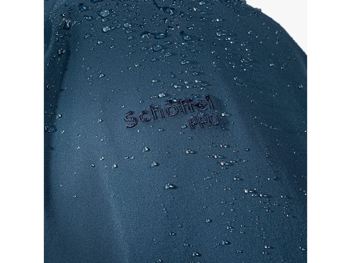 Wetterschutzjacke Zipln Herren Gr. XL - 88%Nylon 12%Elasthan, blau