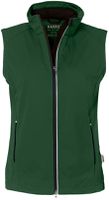 Damen Light-Softshellweste Sarina - Gr. 2XL, tanne