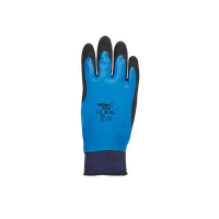 Schutzhandschuhe SHOWA 306 Naturlatex - blau/schwarz, Grösse L (8)