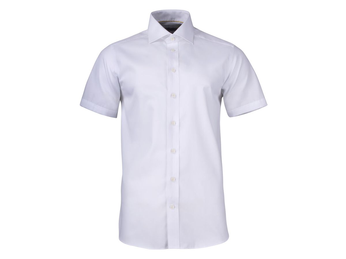 YELLOW BOW 50 S/S Regular Hemd Gr. XL - white, 60% CO / 40% PES