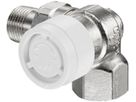 Ventil für Thermostat Typ AV9, Winkeleck - Ventilmontage rechts / links
