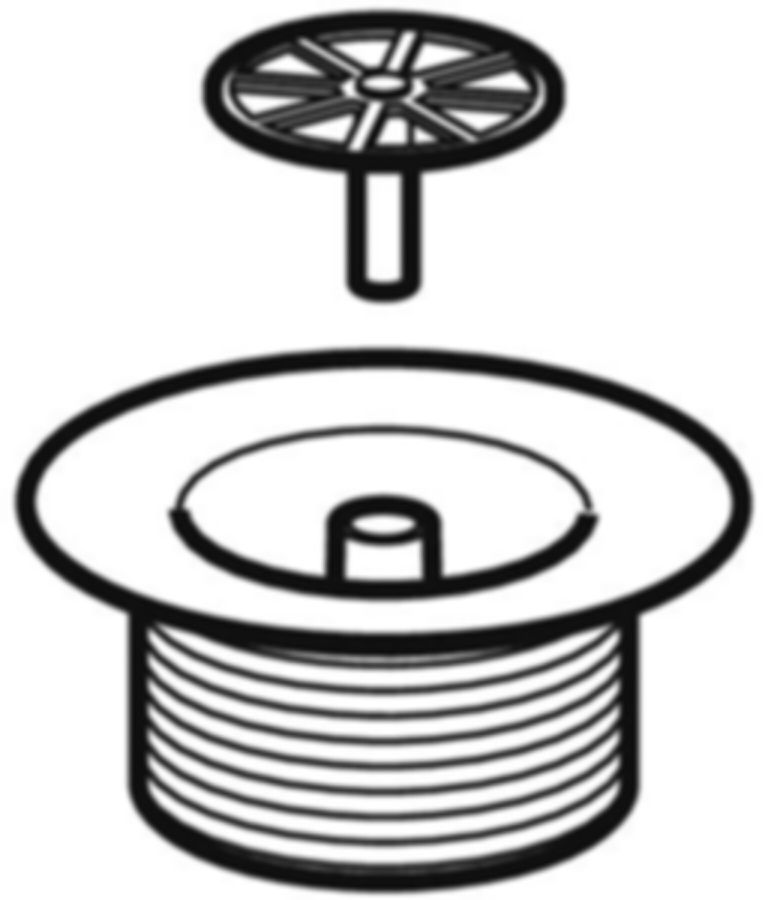 Geberit Ablaufventil Messing - hochglanz-verchromt