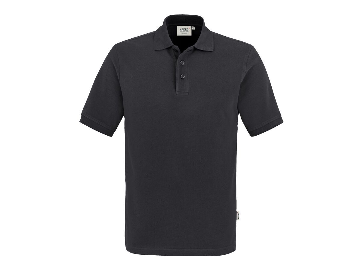 Poloshirt Classic, Gr. XL - karbongrau