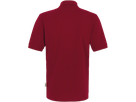 Pocket-Poloshirt Top Gr. L, weinrot - 100% Baumwolle