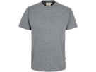 T-Shirt Heavy Gr. M, grau meliert - 85% Baumwolle, 15% Viscose, 190 g/m²