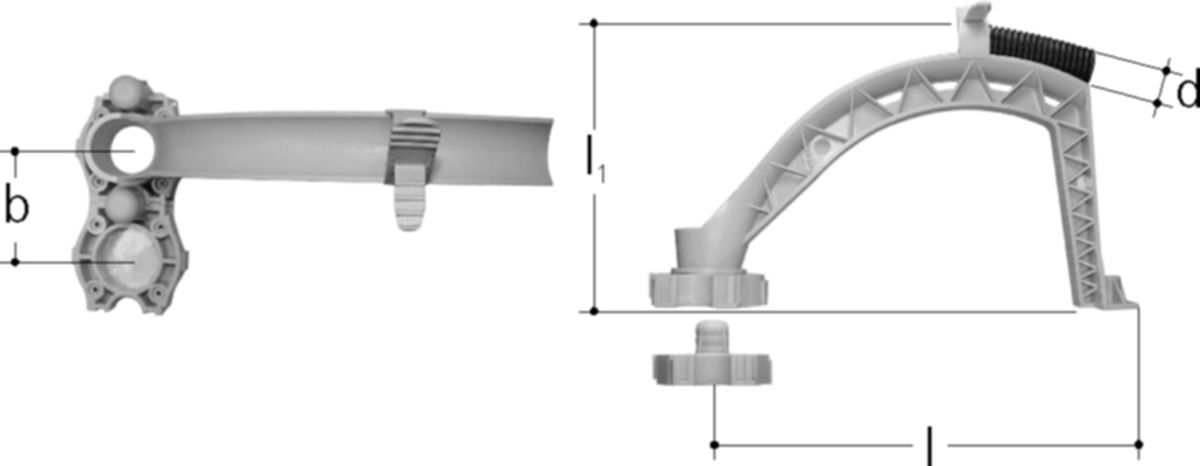 Sanipex Schalungsdurchführung