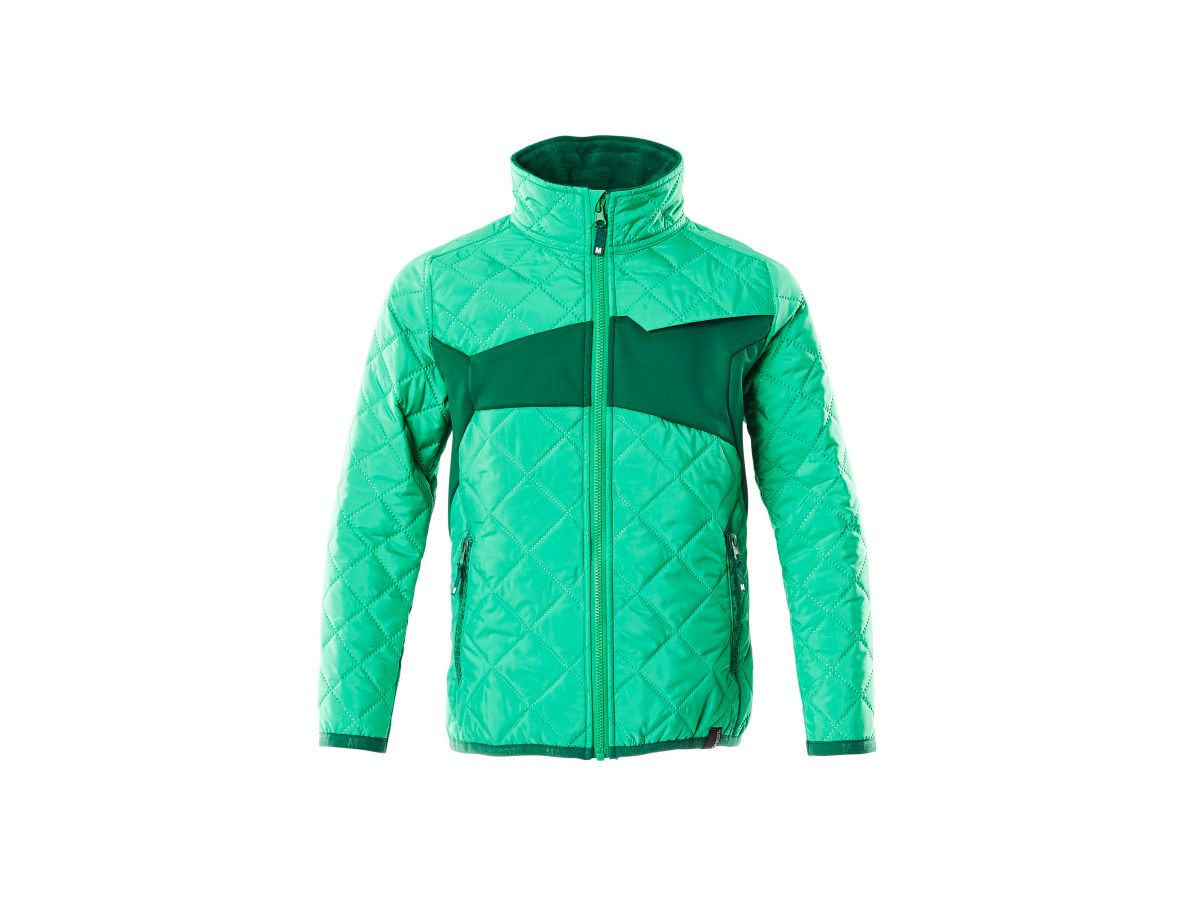 Jacke für Kinder mit CLIMASCOT Gr. 140 - grasgrün/grün, leicht