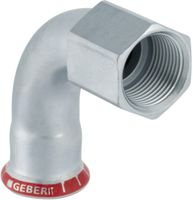 Mapress C-Stahl Übergangsbogen 90° - mit Innengewinde