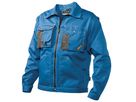 Herren Bundjacke 2-in-1 blau Grösse M - 67% Polyester, 33% Baumwolle, 300 g/m2