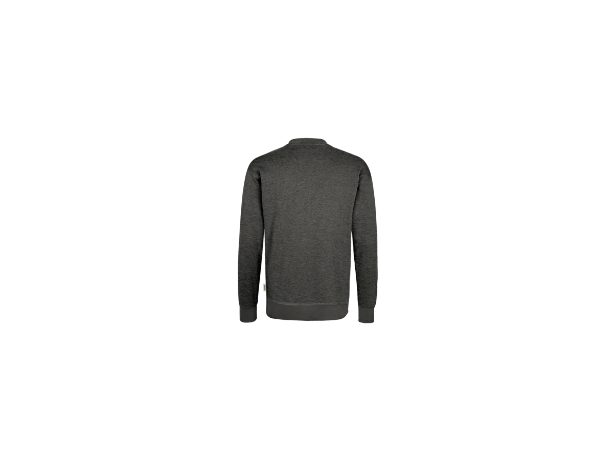 Sweatshirt Perf. 3XL anthrazit meliert - 50% Baumwolle, 50% Polyester, 300 g/m²