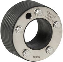 Pressring V2A Typ 120/43 (Zusatzbohrung) - m/Zusatzbohrung für Kabel AD 8mm