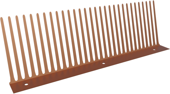 Traufentlüftungskamm RIWEGA - Metall