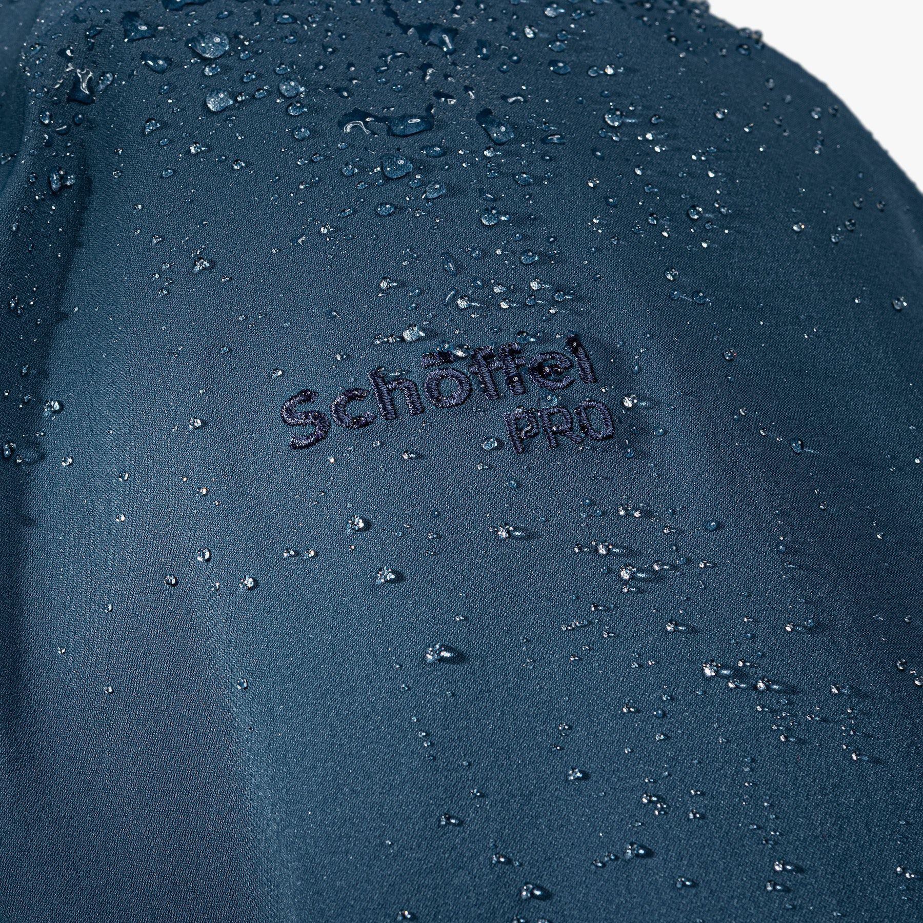 Wetterschutzjacke Zipln Herren Gr. XL - 88%Nylon 12%Elasthan, blau