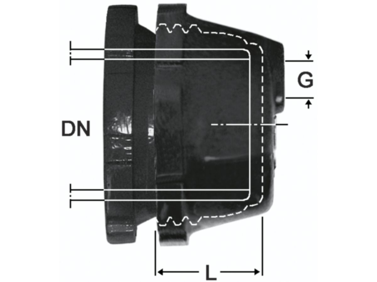 HD-Kappen 125 mm 1½" Fig. 2395