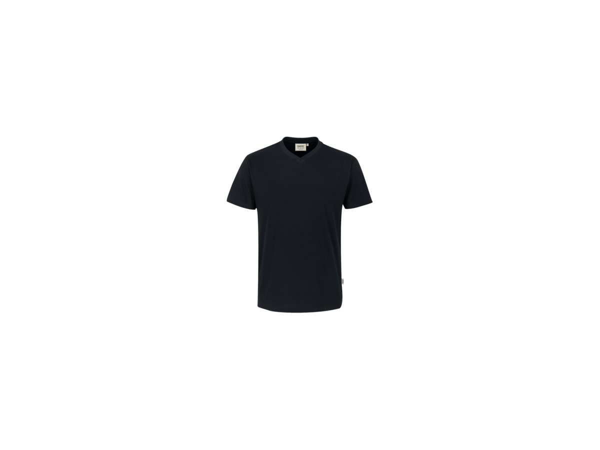 V-Shirt Classic Gr. S, schwarz - 100% Baumwolle
