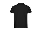 CLIQUE Basic Herren Polo-Shirt, Gr. 2XL - schwarz, 100% Baumwolle, 190 g/m2