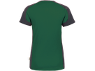 Damen-V-Shirt Co. Perf. 5XL tanne/anth. - 50% Baumwolle, 50% Polyester, 160 g/m²