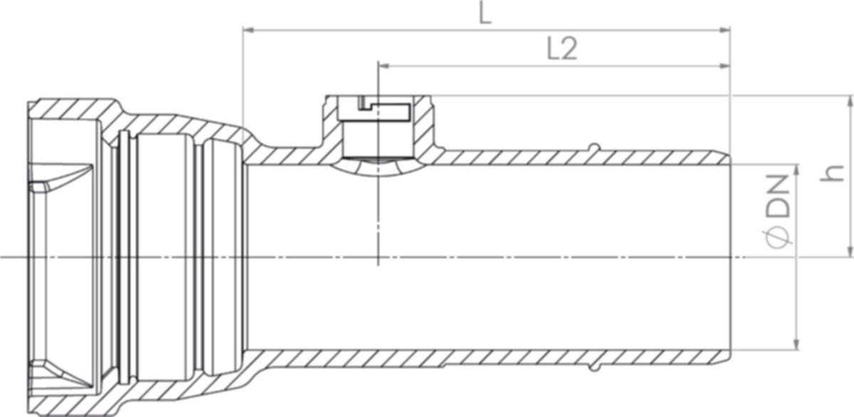 Anschlussstücke TRM AB-ZAK VRS-T - TRM