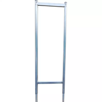 MS Norm Schachtleitern Einstieghilfe - Aluminium, inkl. Steckhülsen