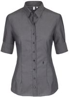 City Bluse Kent 1/2 Arm WOMEN - Gr. 34, anthrazit, 100% CO