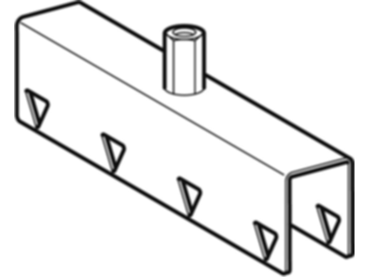 Geberit Verbindungselement - zum Verbinden von Tragschienen