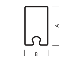 Profilstahlrohr Forster Nr.  76.851 - 50/45/1.8 mm