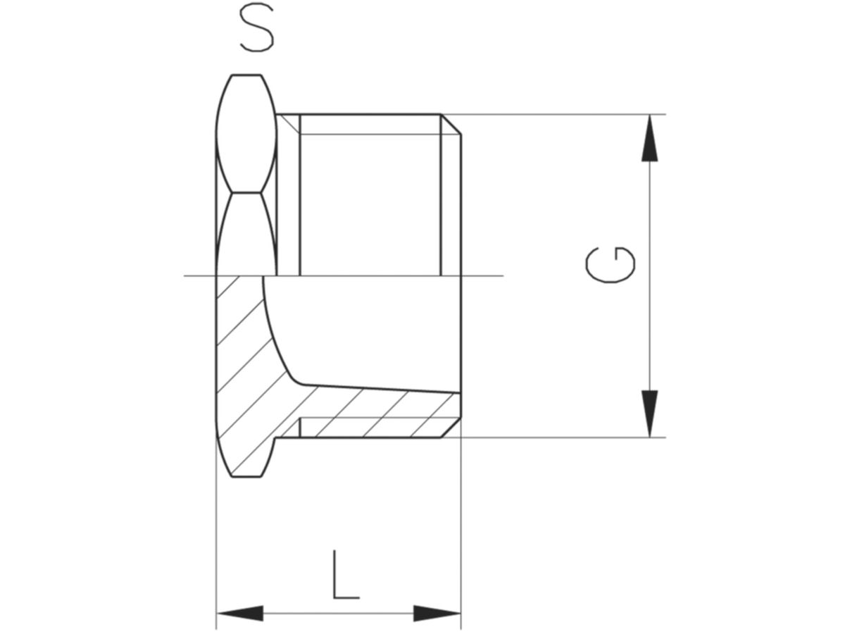 Stopfen PVC-U G - mit zylindrischem Rohr AG