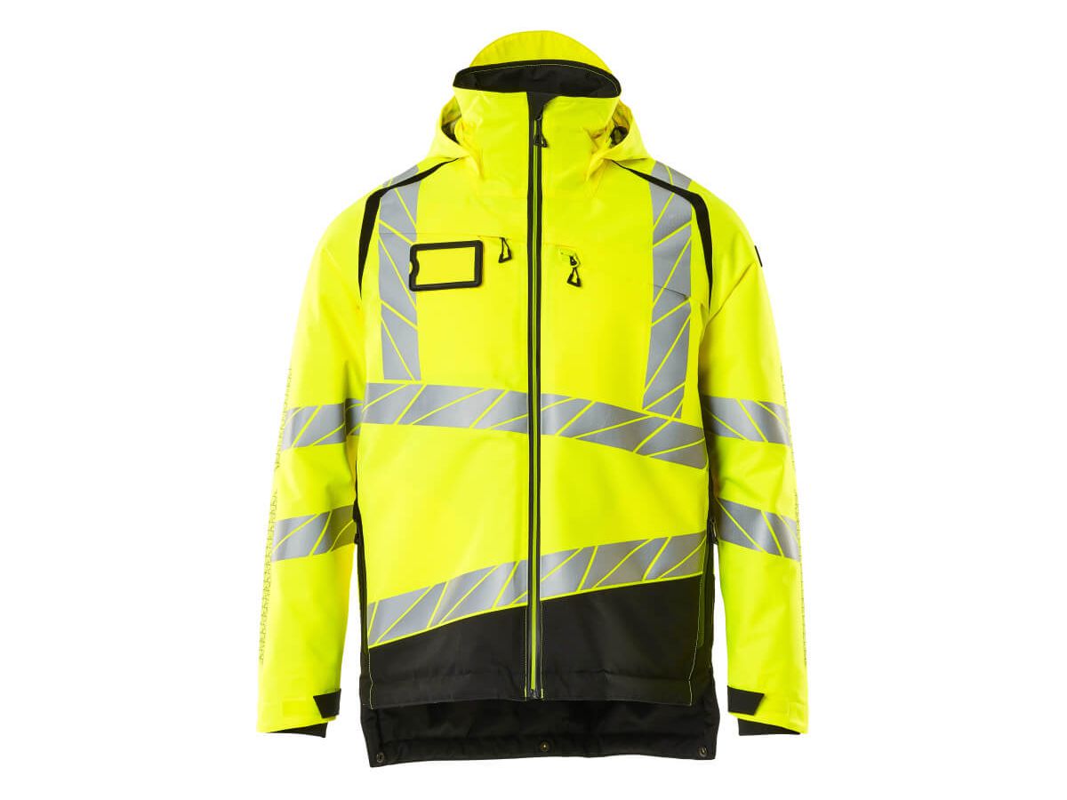 Winterjacke mit CLIMASCOT-Futter Gr. 5XL - hi-vis gelb/schwarz