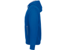Kapuzenjacke Bonded L royalblau/silber - 55% Polyester, 45% Baumwolle, 340 g/m²